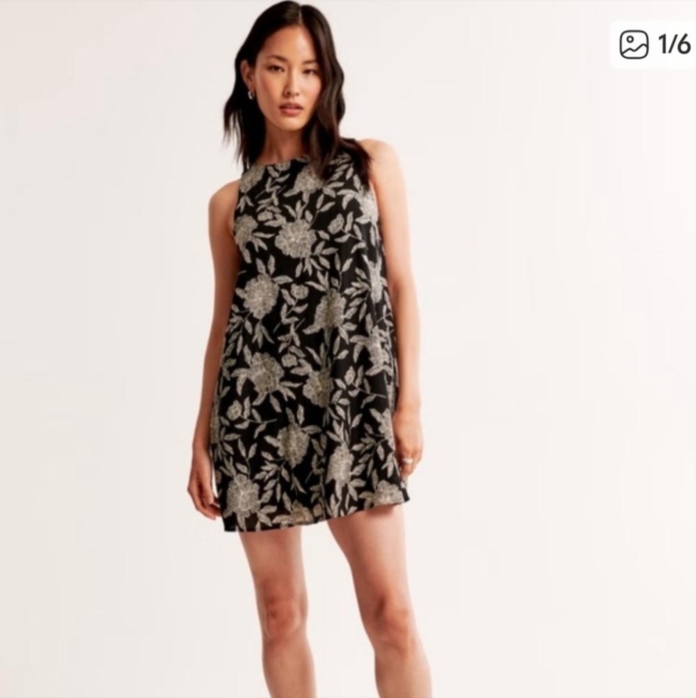 Abercrombie Trapeze Floral Dress